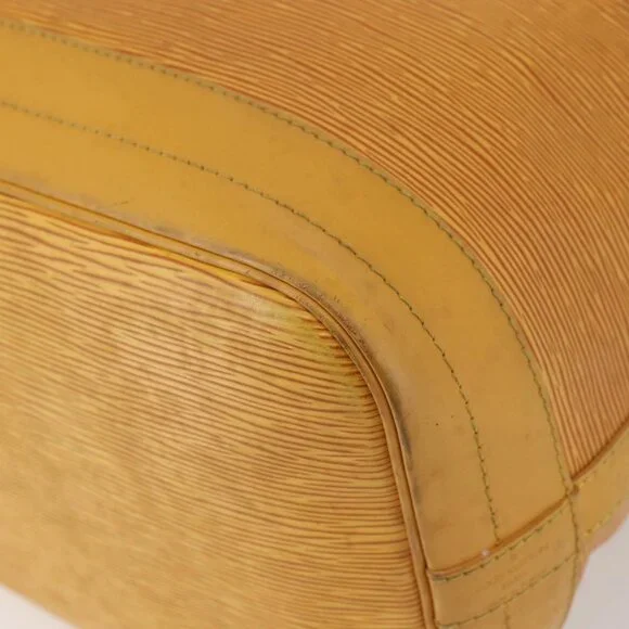 Authentic LOUIS VUITTON Epi Noe Shoulder Bag Tassili Yellow M44009 LV - Picture 7 of 16